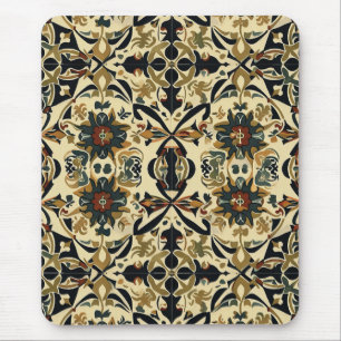 Tapis De Souris Élégant floral arabesque