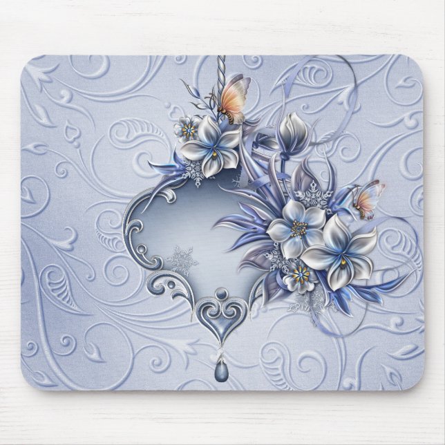 Tapis De Souris Elegant Lady #2  Mousepad (Devant)