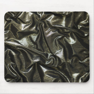 Tapis De Souris Elégant look satin noir mousepad