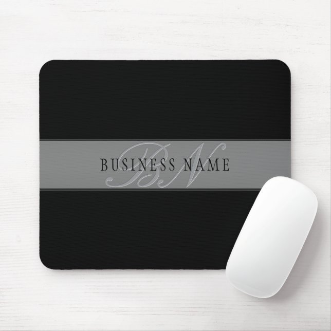 Tapis De Souris Élégant nom d'entreprise/autre texte de script mod (Avec souris)