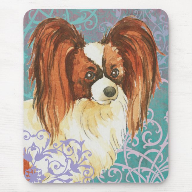 Tapis De Souris Élégant Papillon (Devant)