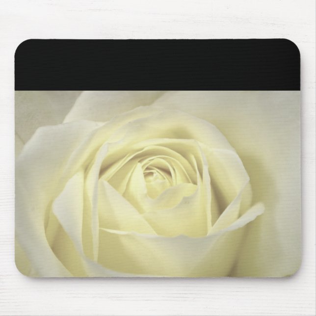 Tapis De Souris Élégant Rose de crème (Devant)