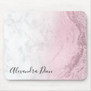 Tapis De Souris Elégant rose rose rose rose rose parties scintilla