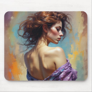 Tapis De Souris Élégante Dame