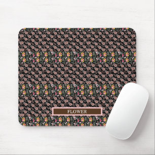 Tapis De Souris Elégante Personnaliser d'aquarelle de fleurs
