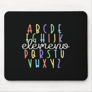 Tapis De Souris Elemeno Kindergarten Enseignant Cadeaux De Cute Re
