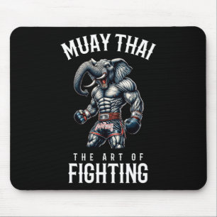 Tapis De Souris Élément Muay Thai - Kickboxing et boxe thaïlandais