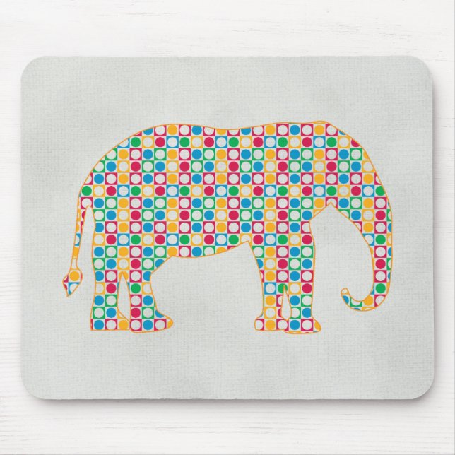 Tapis De Souris Eléphant (Devant)