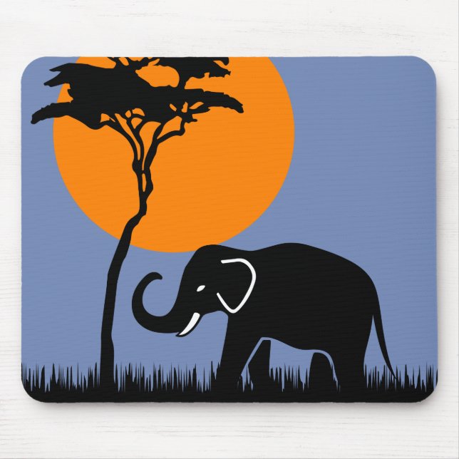 Tapis De Souris Eléphant (Devant)