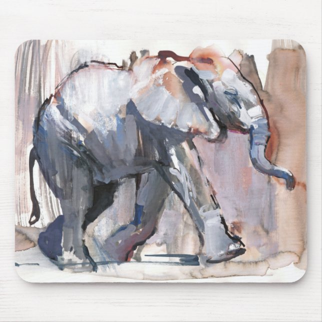 Tapis De Souris Éléphant 2012 de bébé (Devant)