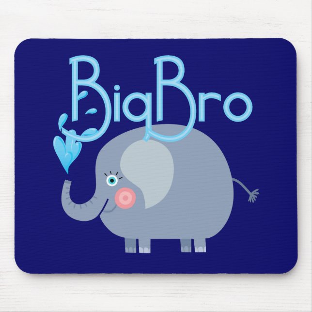 Tapis De Souris Elephant Big Bro (Devant)