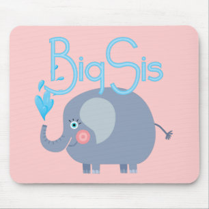 Tapis De Souris Elephant Big Sis