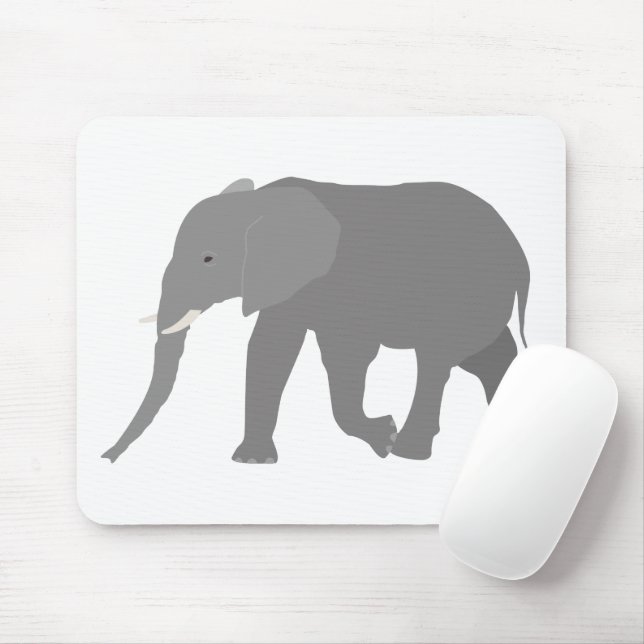 Tapis De Souris Elephant Design (Avec souris)