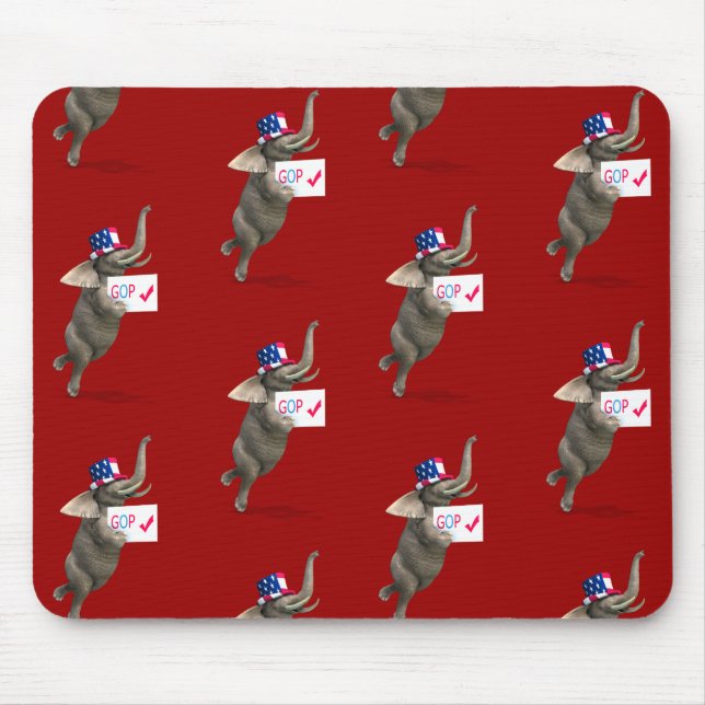 Tapis De Souris Eléphant GOP (Devant)