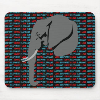 Tapis De Souris Eléphant gris