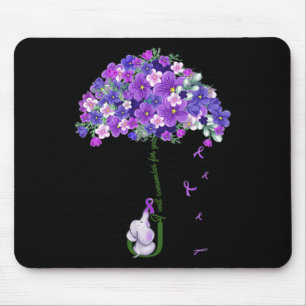 Tapis De Souris Éléphant Mignon de Sensibilisation Je Me Souviendr