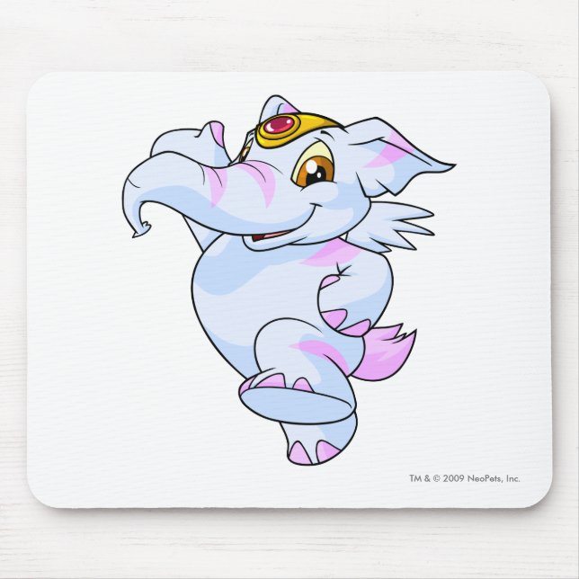 Tapis De Souris Elephante a barré (Devant)