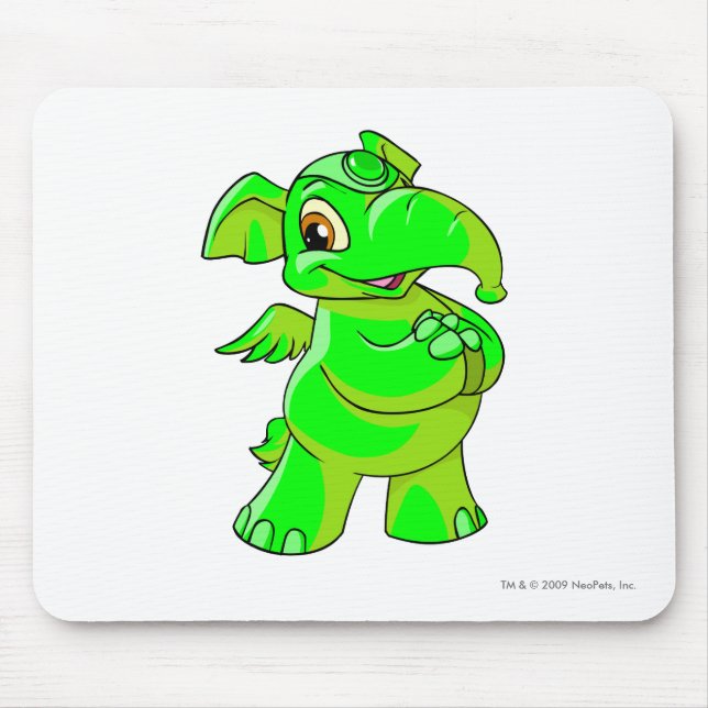 Tapis De Souris Elephante Glowing.Pn (Devant)