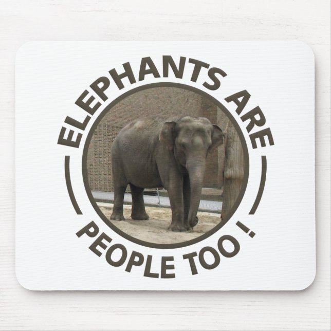 Tapis De Souris ÉLÉPHANTS mousepad (Devant)