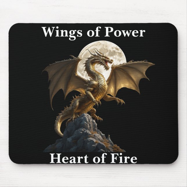 Tapis De Souris Élevage de dragon de fer (Devant)