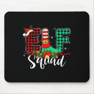 Tapis De Souris Elf Squad Christmas Family Group Correspondance Pè