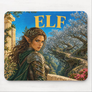 Tapis De Souris Elfe, Monstre de Fantaisie Gothique