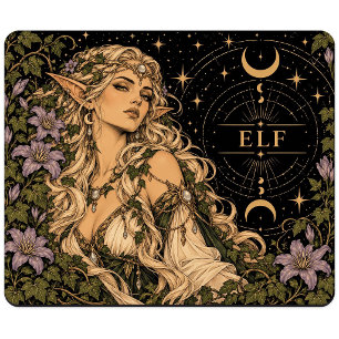 Tapis De Souris Elfe, Tarot Art Starlit