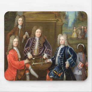 Tapis De Souris Elihu Yale (1648-1721) le deuxième duc de Devonshi