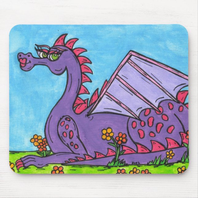 Tapis De Souris Elizabeth le dragon (Devant)