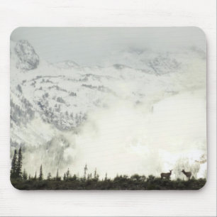 Tapis De Souris Elk at Grand Teton National Park Photographie