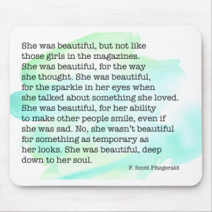 Tapis De Souris Elle Était Belle