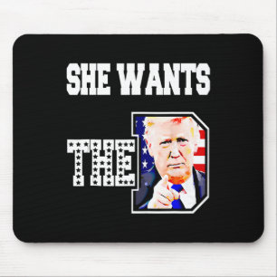 Tapis De Souris Elle Veut Le D Donald Trump 2024
