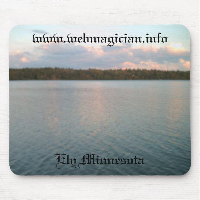 Tapis De Souris Ely Minnesota Mousepad (Devant)