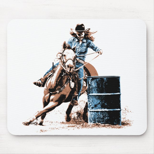 Tapis De Souris Emballage de baril (Devant)