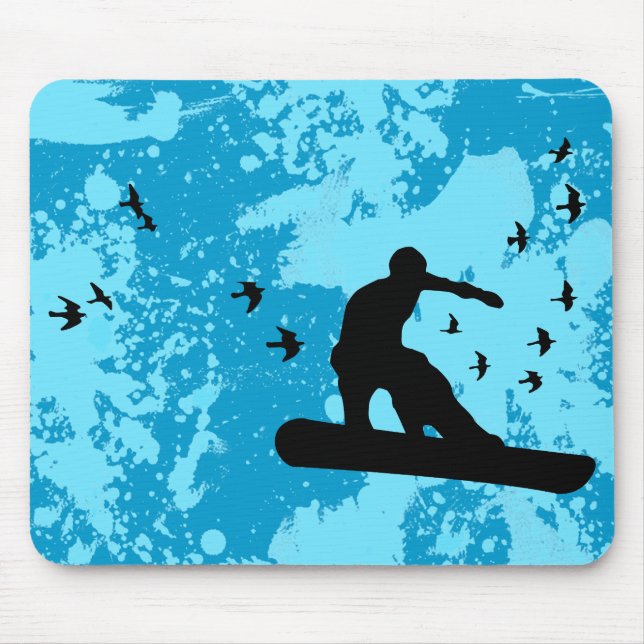 Tapis De Souris embarquer avec les oiseaux. (Devant)