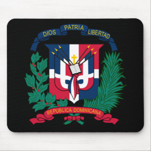 Tapis De Souris emblème de la république dominicaine
