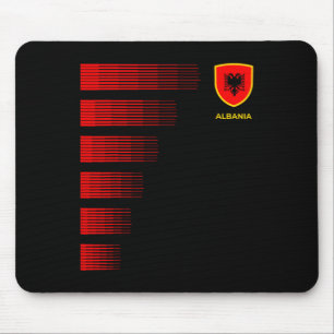 Tapis De Souris Emblème du drapeau d'Alnia - Fierté de l'héritage