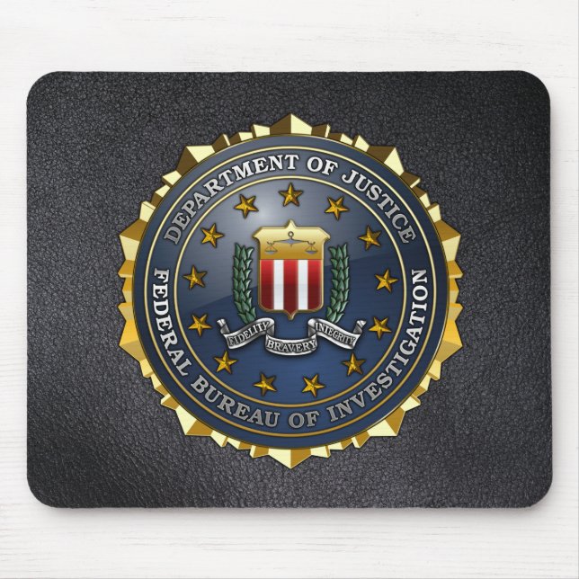 Tapis De Souris Emblème du FBI (Devant)