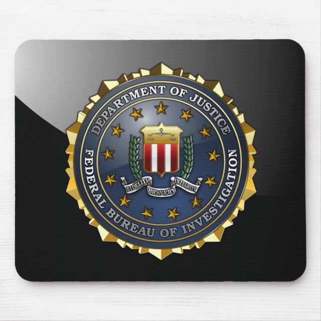 Tapis De Souris Emblème du FBI (Devant)
