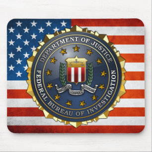 Tapis De Souris Emblème du FBI