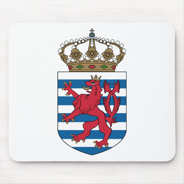 Tapis De Souris emblème luxembourg (Devant)