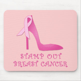 Tapis De Souris Emboutissez les produits de cancer du sein