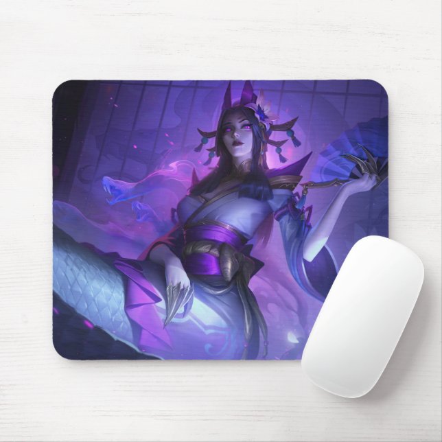 Tapis De Souris Embrasser le Serpent Jeu Mousepad | Serpent Thémat (Avec souris)