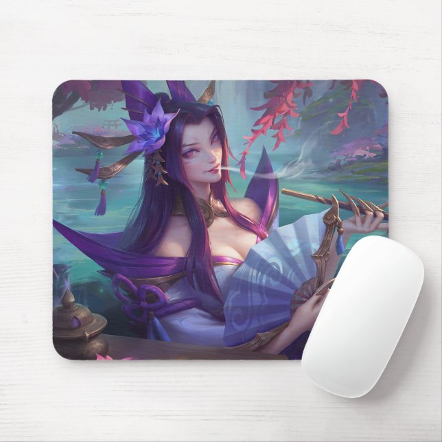 Tapis De Souris Embrasser le Serpent Jeu Mousepad | Sorcière de se (Avec souris)