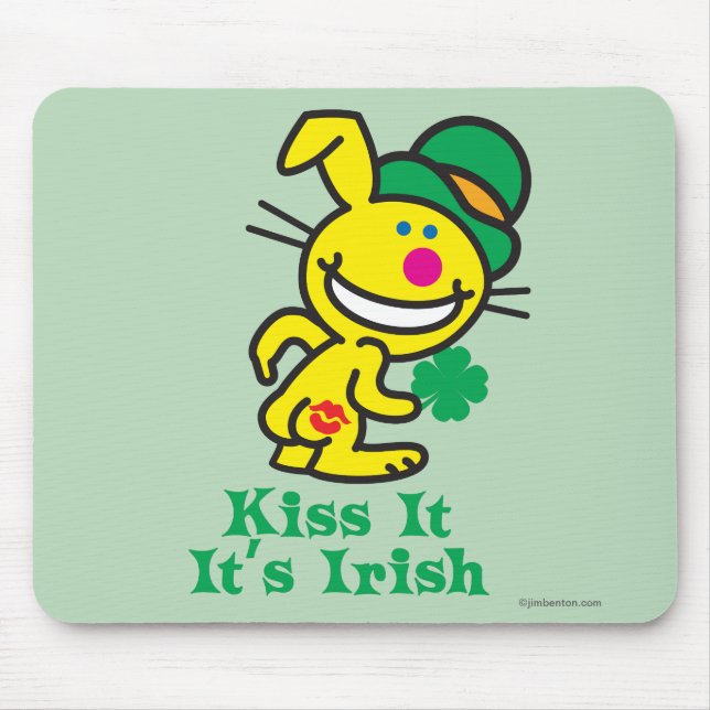 Tapis De Souris Embrassez-le (Devant)