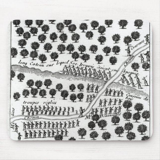 Tapis De Souris Embuscade de l'Iroquois (Devant)