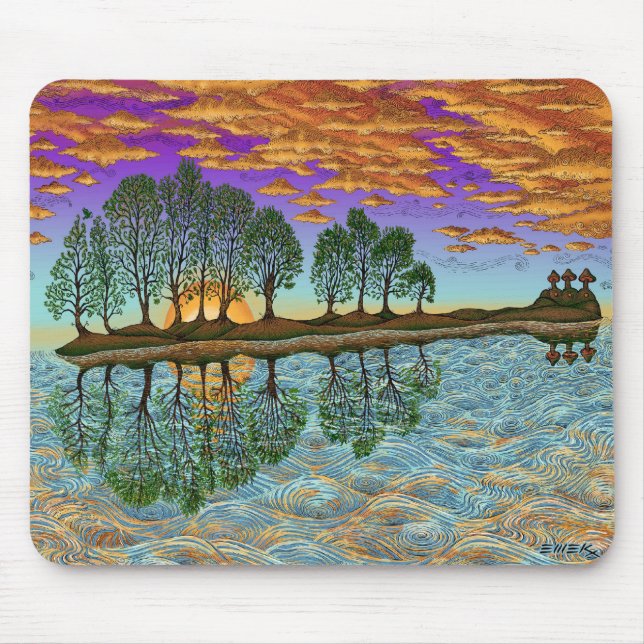 Tapis De Souris emek_lake_guitar_mouspad (Devant)