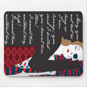 Tapis De Souris Emily Bronte/souffler la conception de cadeau de