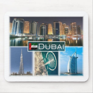 Tapis De Souris Émirats Arabes Unis - Dubaï - Tours Marina -