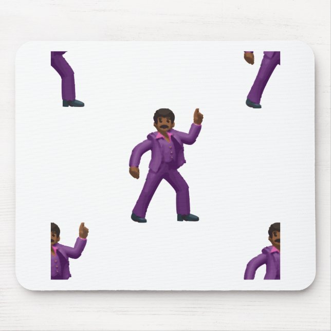 Tapis De Souris Emoji Dancing Man (Devant)